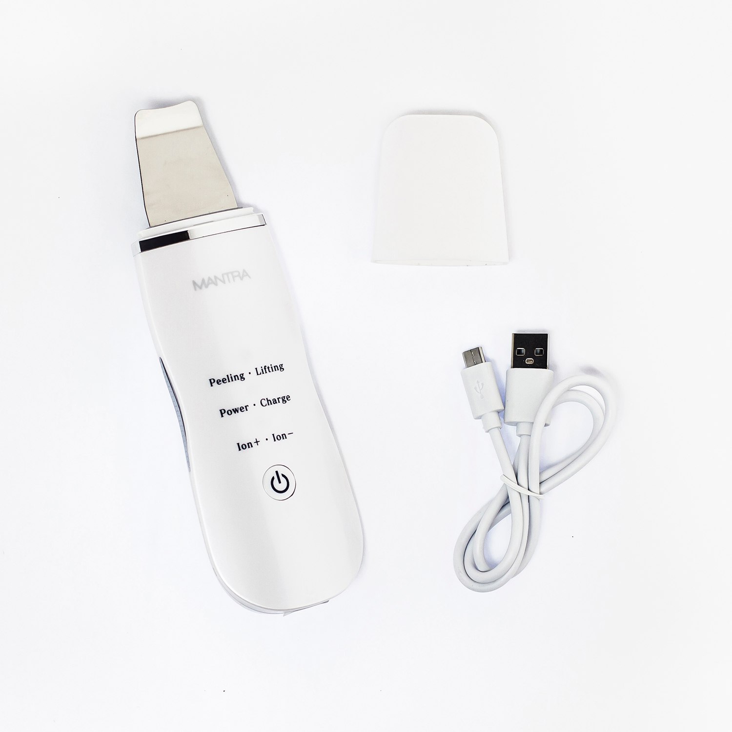 Mantra Luminity skin scrubber device with charging cable